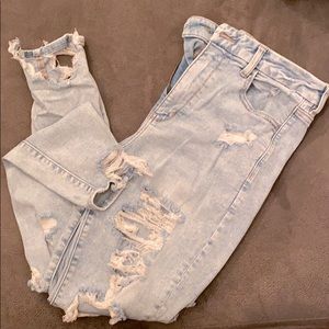 American Eagle curvy super hi-rise jegging